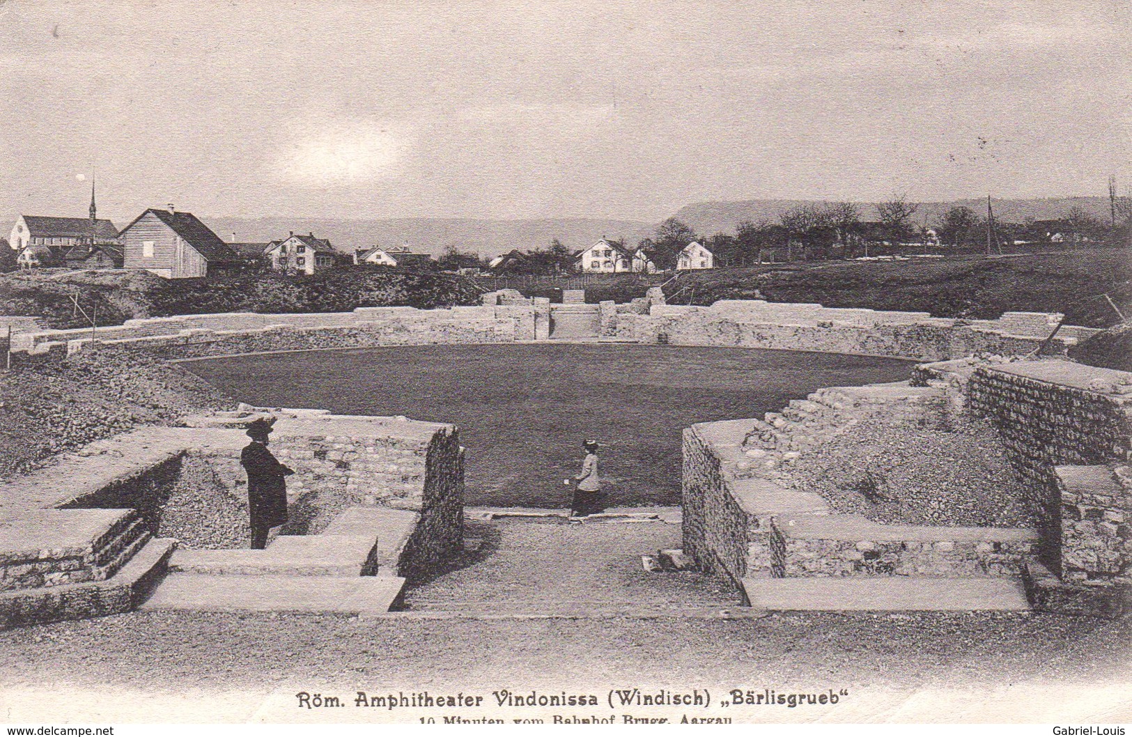 Röm. Amphitheater Vindonissa ( Windisch) Bärlisgrueb 10 Minuten Vom Bahnhof Brugg, Arrgau - Brugg