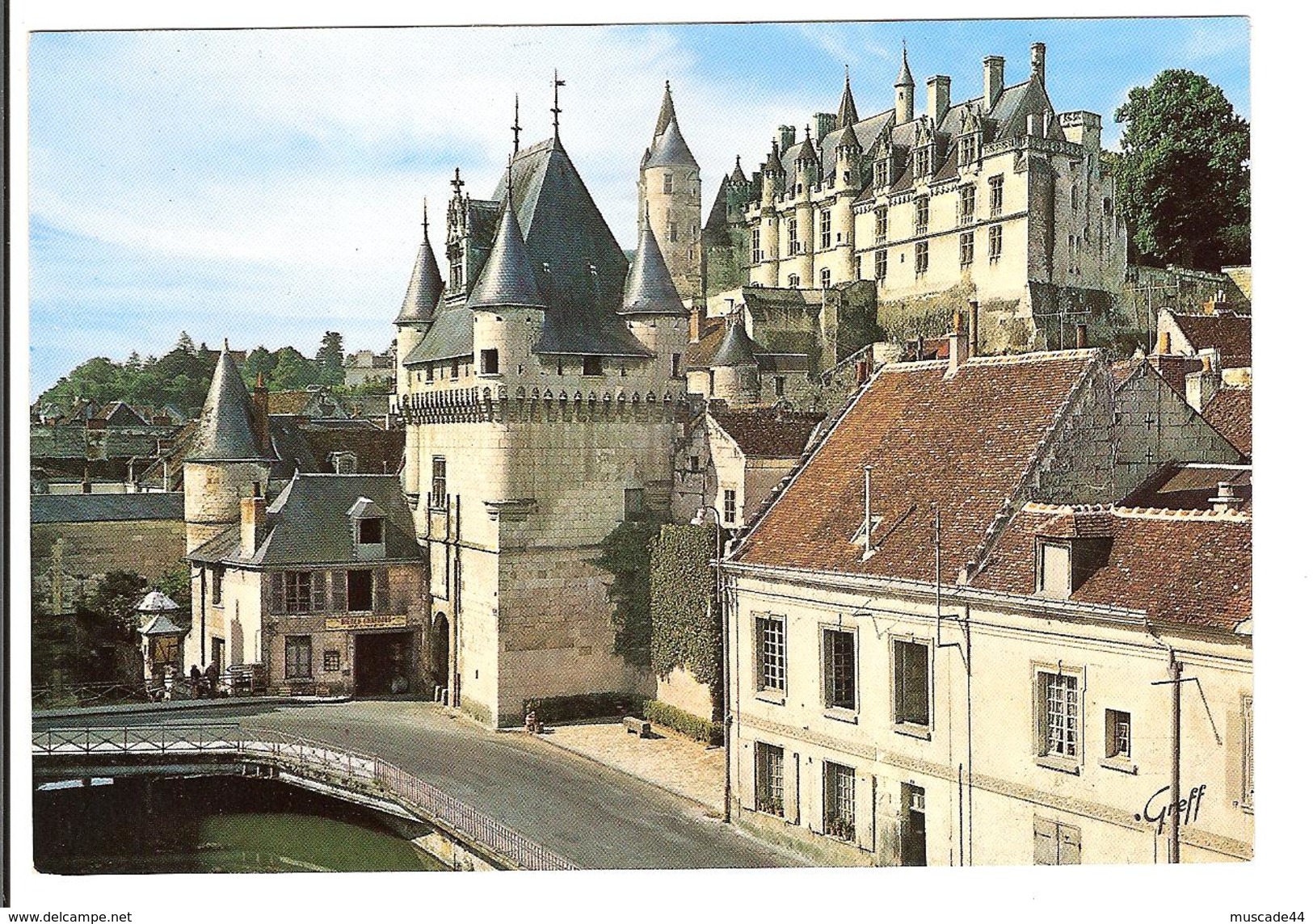 LOCHES - CHATEAU ET PORTE DES CORDELIERS - Loches