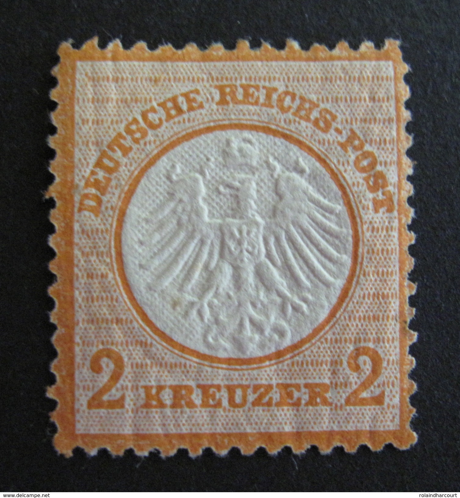 LOT R3586/593 - 1872 - EMPIRE ALLEMAND - ALLEMAGNE - AIGLE PETIT PECTORAL - N°8 - NEUF * - Cote : 800,00 &euro; - Unused Stamps