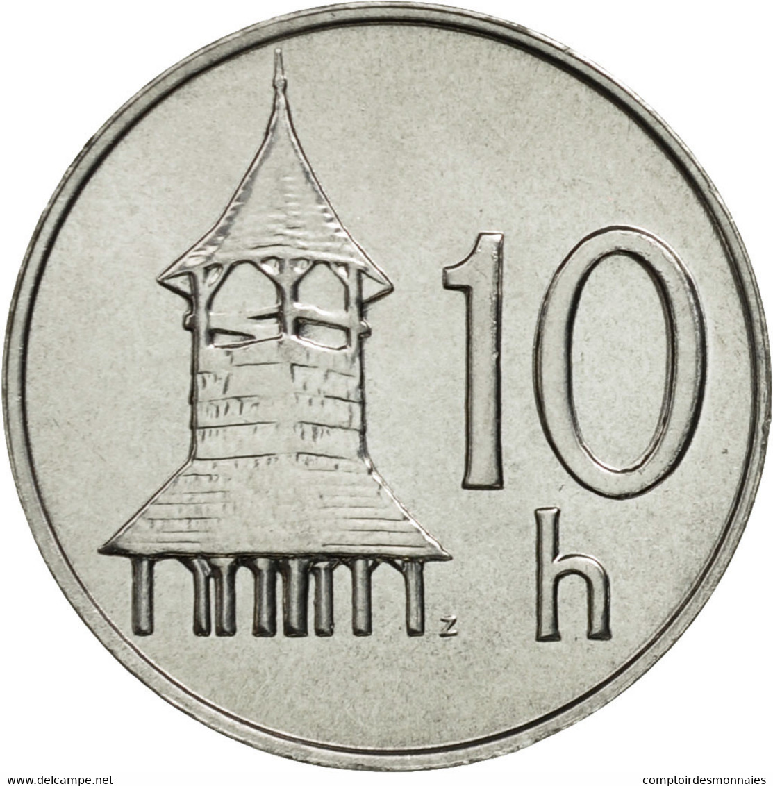 Monnaie, Slovaquie, 10 Halierov, 1999, FDC, Aluminium, KM:17 - Slowakei