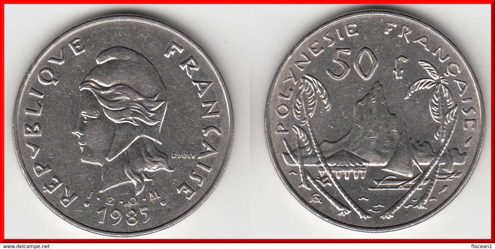 **** POLYNESIE FRANCAISE- FRENCH POLYNESIA - 50 FRANCS 1985 **** EN ACHAT IMMEDIAT !!! - Polinesia Francese