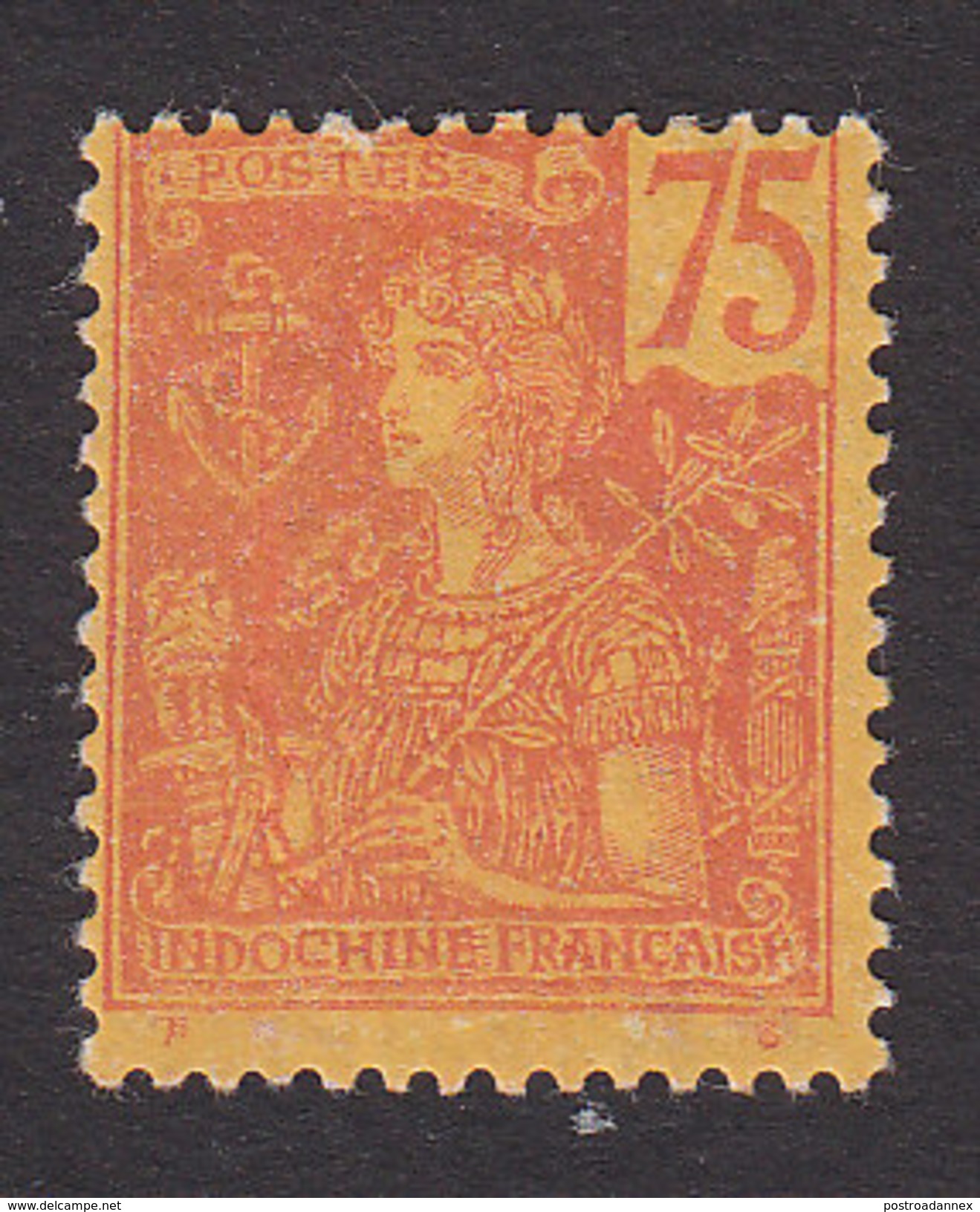 Indo-China, Scott #36, Mint Hinged, France, Issued 1904 - Neufs