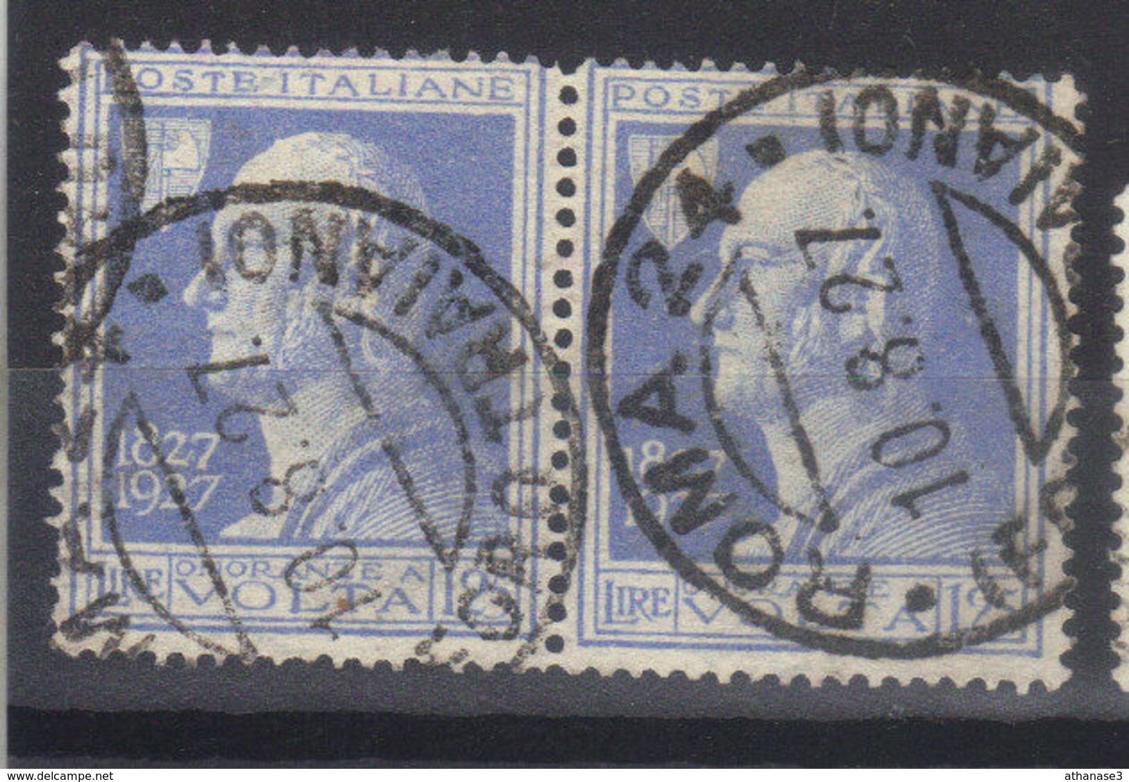 ITALIE  N° 199  SASS  N° 213 (1927)   VOLTA - Used