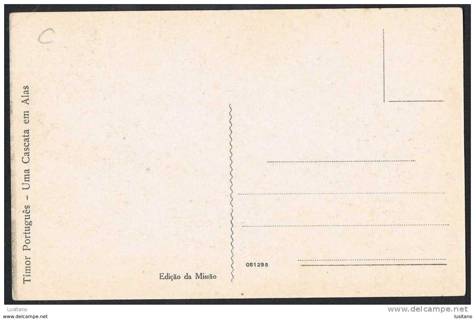 East Portuguese Timor - Uma Casvcata Em Alas ( 2 Scans) - Oost-Timor