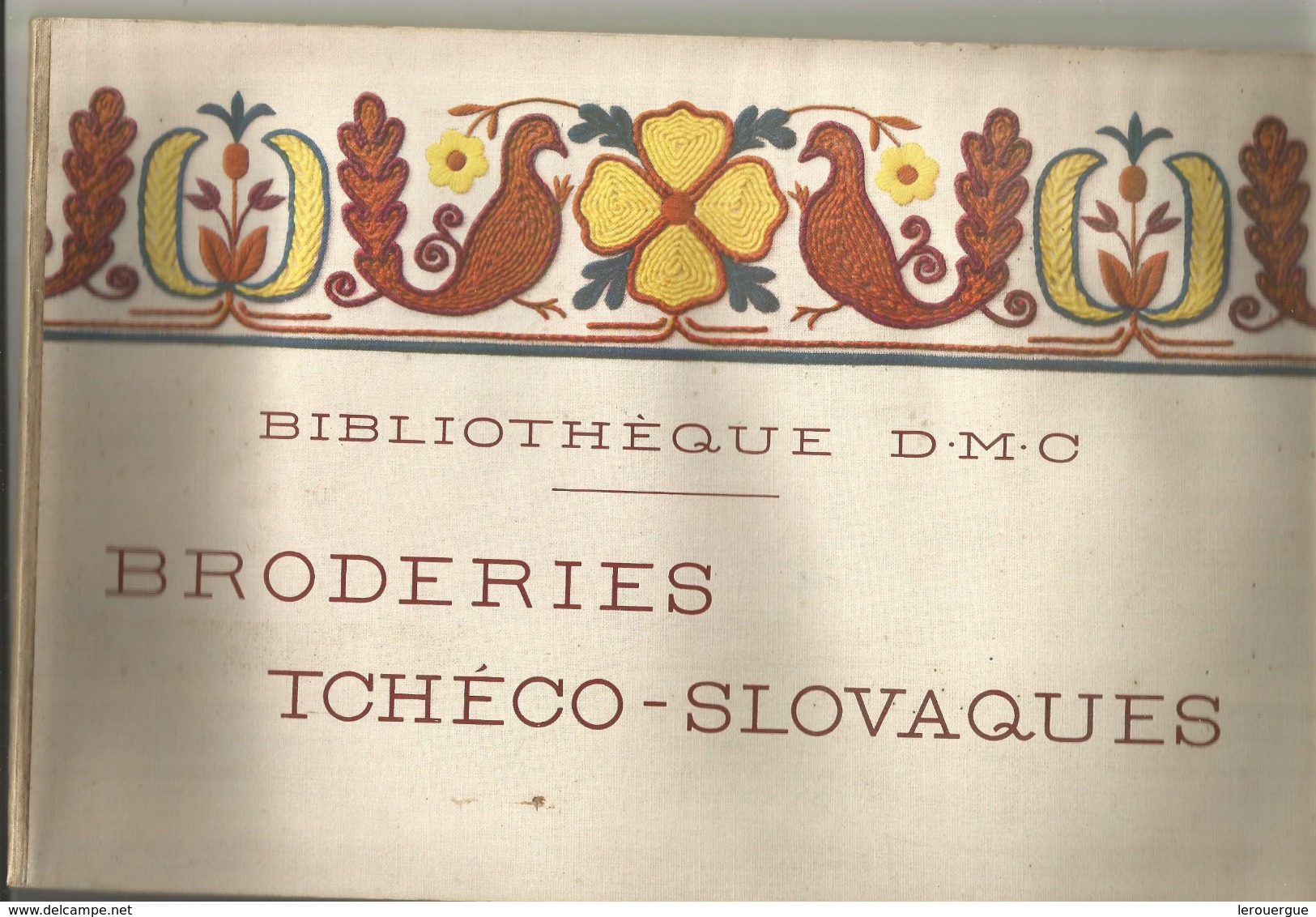 BIBLIOTHEQUE D.M.C. : BRODERIES  TCHECO - SLOVAQUES - Do-it-yourself / Technical