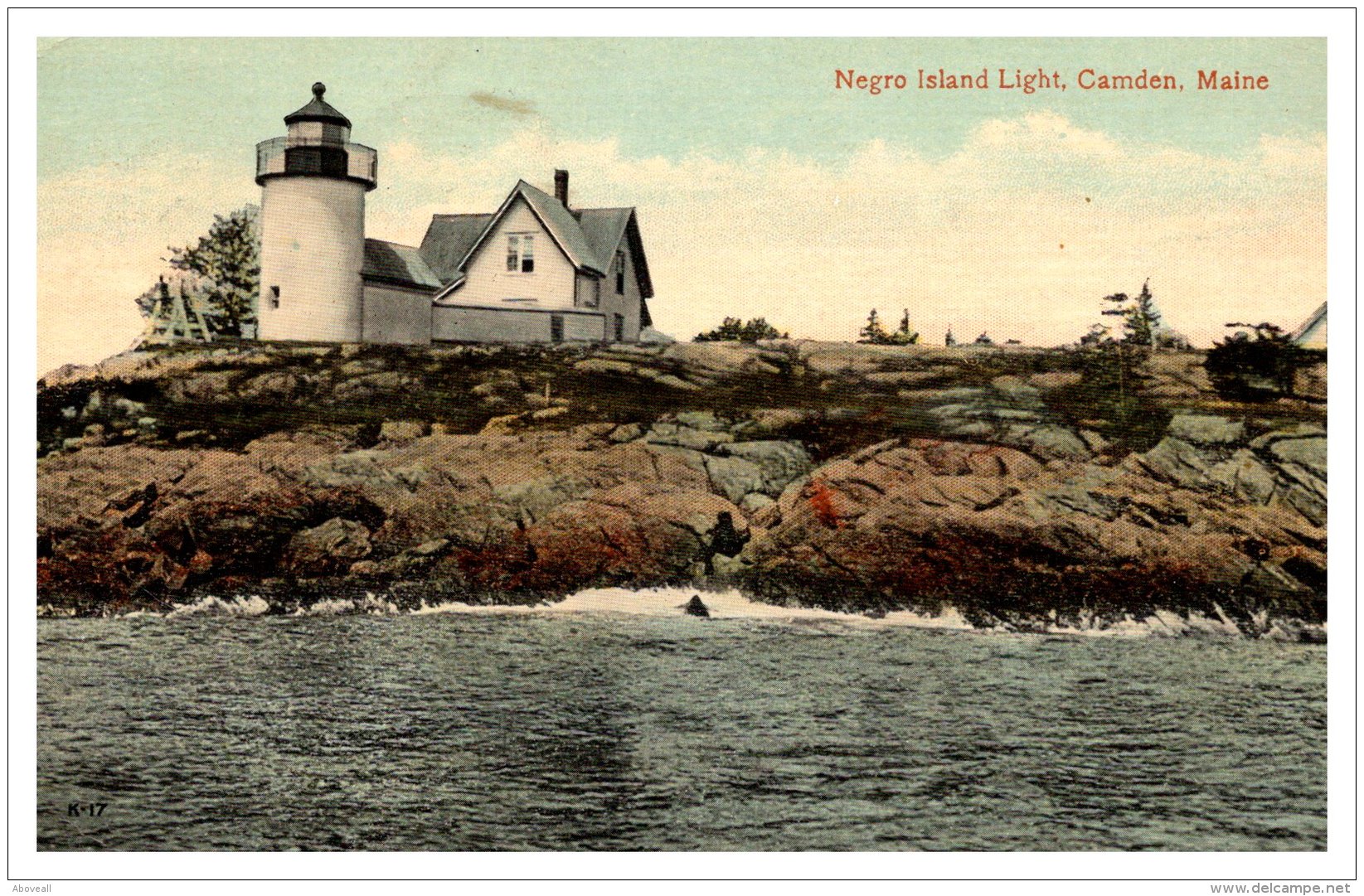 3834  ME  Camden Negro Island Light - Other & Unclassified