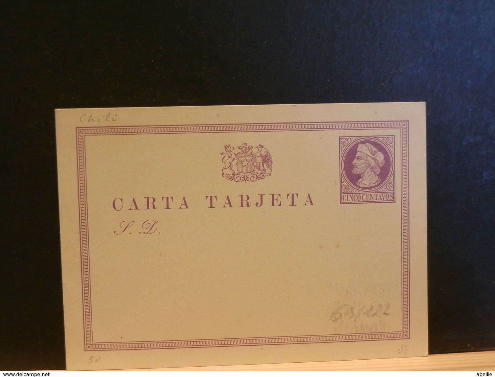 69/122   CARTA TARJETA - Chile