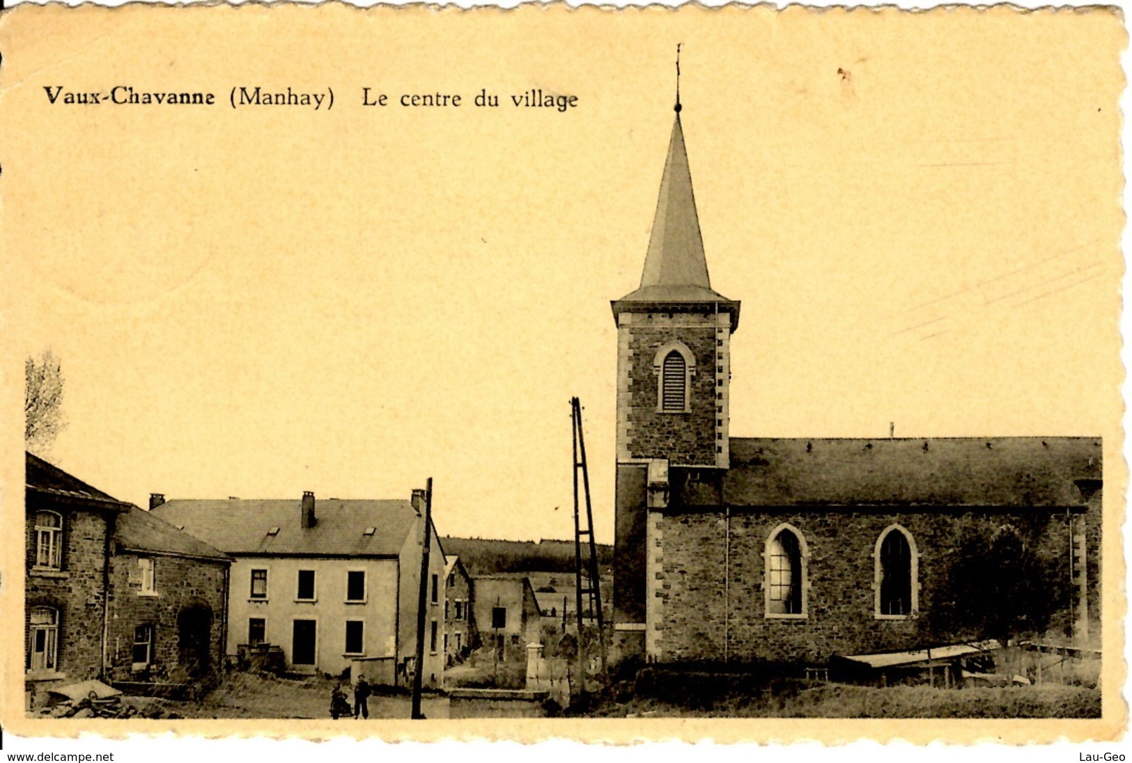 Vaux-Chavanne (Manhay). Le Centre Du Village - Manhay