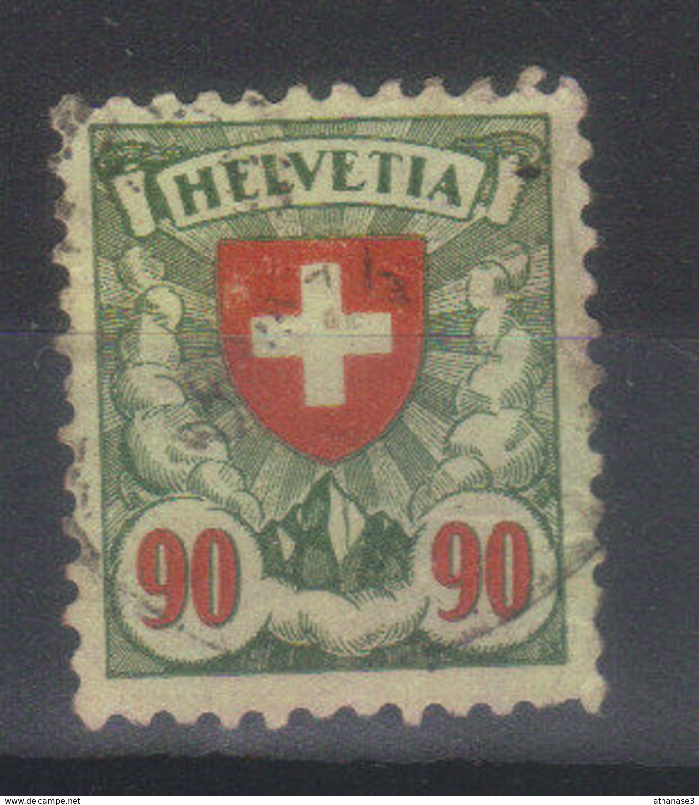 SUISSE   N°208  (1924) - Gebraucht