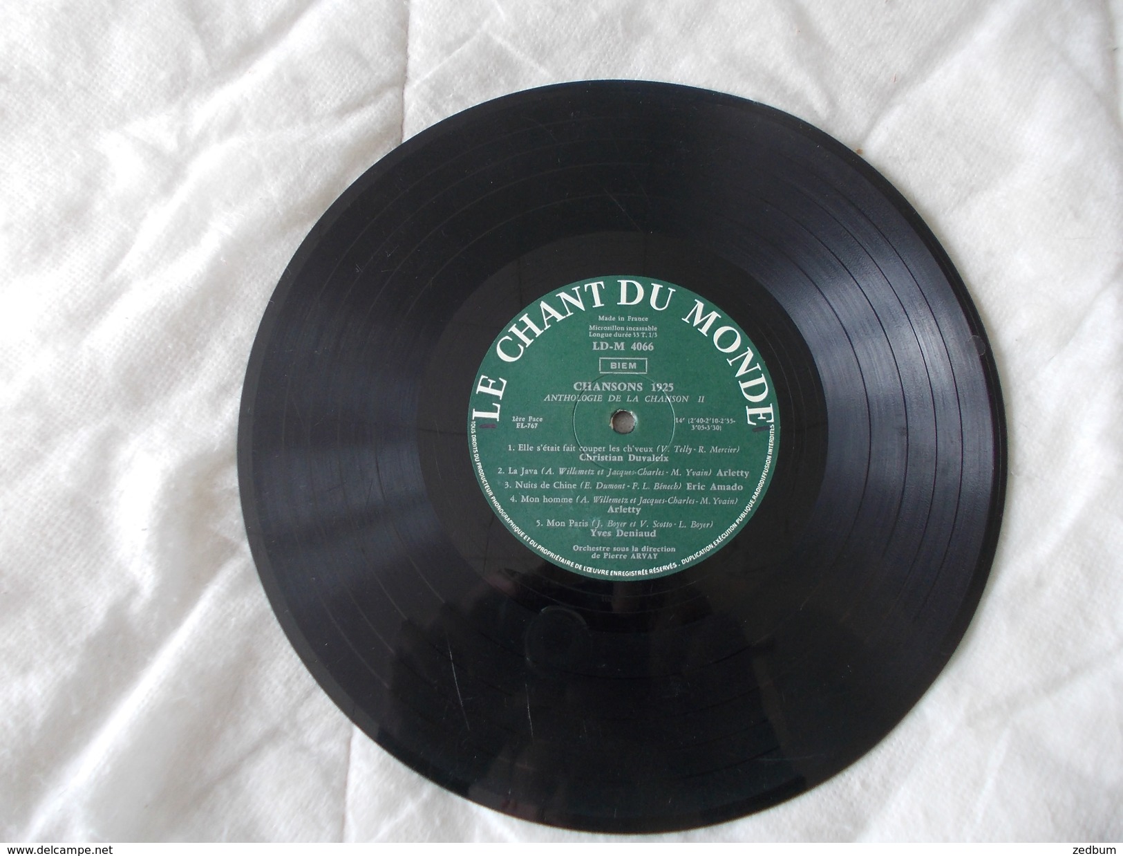 Chansons 1925  Avec Duvaleix, Arletty, Amado, Deniaud Et Levasseur - Hit-Compilations