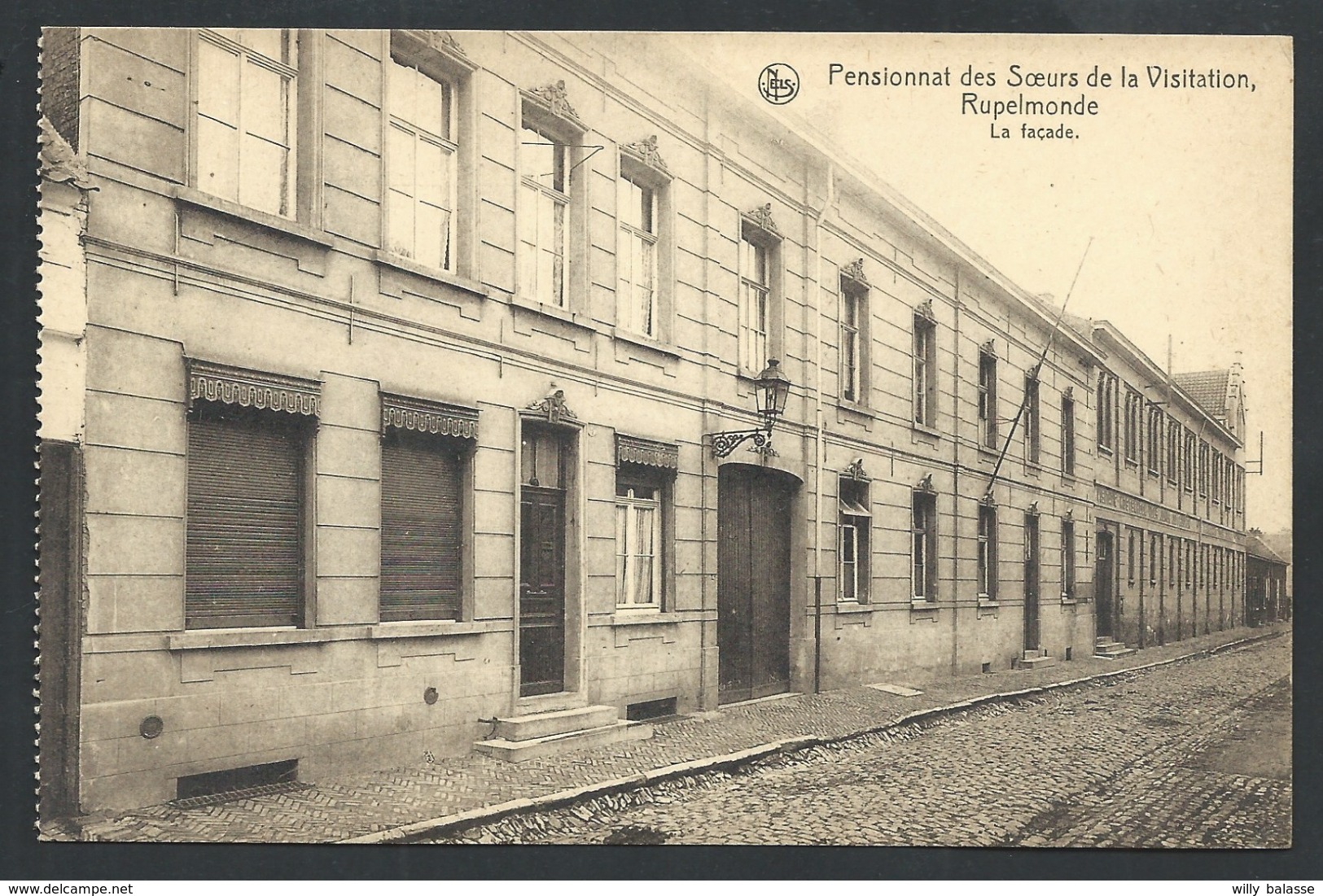 +++ CPA - RUPELMONDE - Pensionnat Des Soeurs De La Visitation - La Façade - Nels  // - Kruibeke