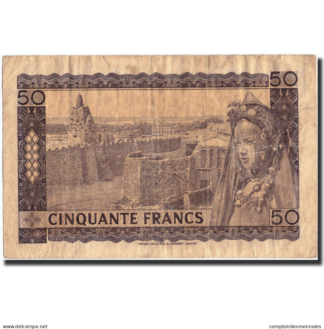 Billet, Mali, 50 Francs, 1960, 1960-09-22, KM:6a, TB+ - Mali