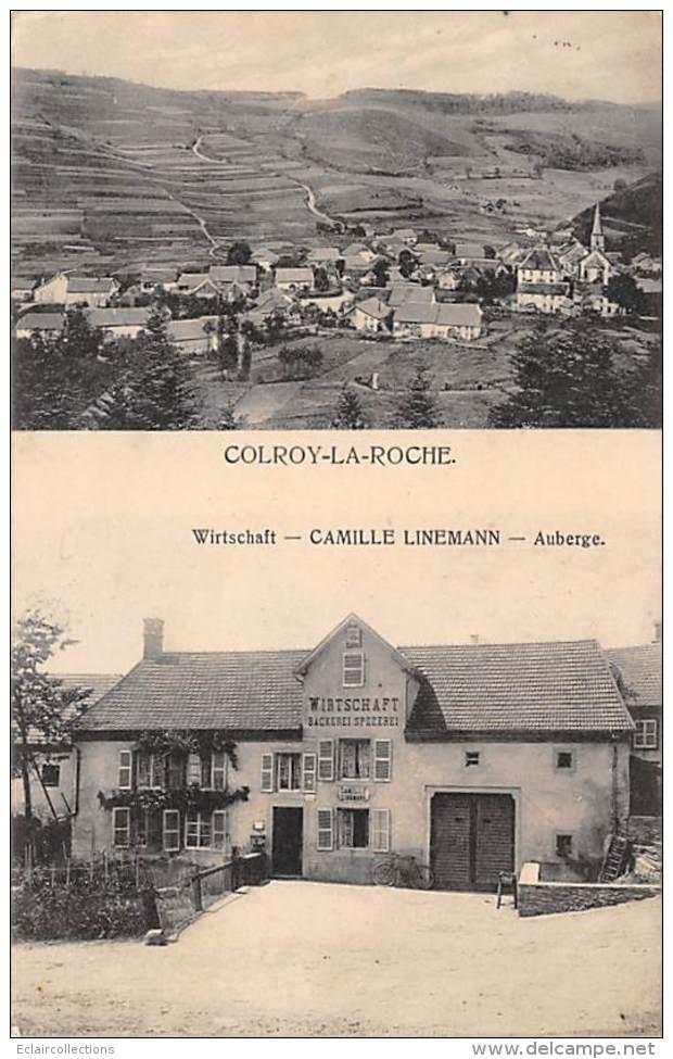 Colroy Le Roche      67      Vue Générale Et Auberge Camille Linemann  (voir Scan) - Altri & Non Classificati