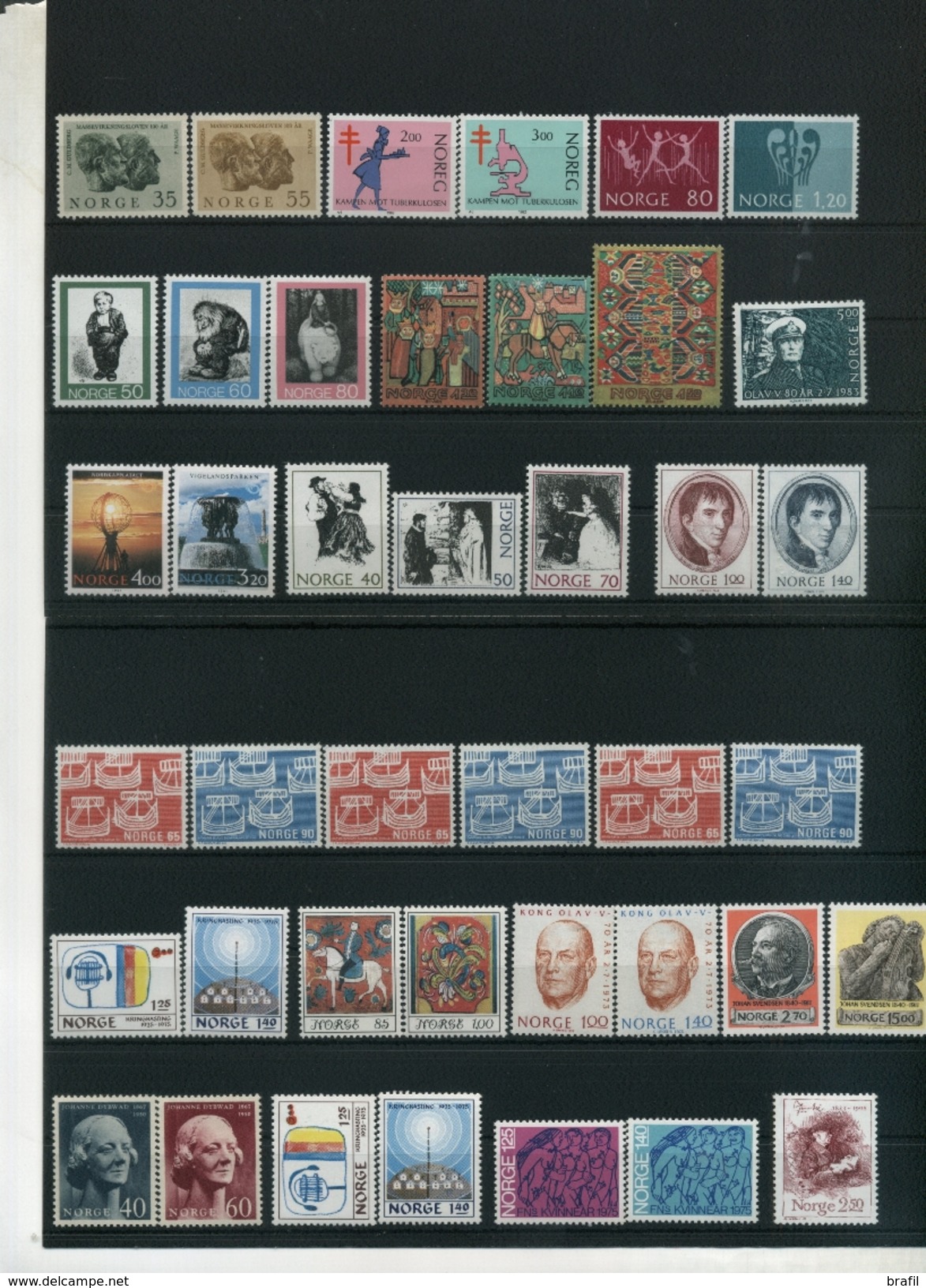 Norvegia, Lotto Serie Complete Nuove (**) Valore Catalogo Oltre Euro 200,00 - Collections