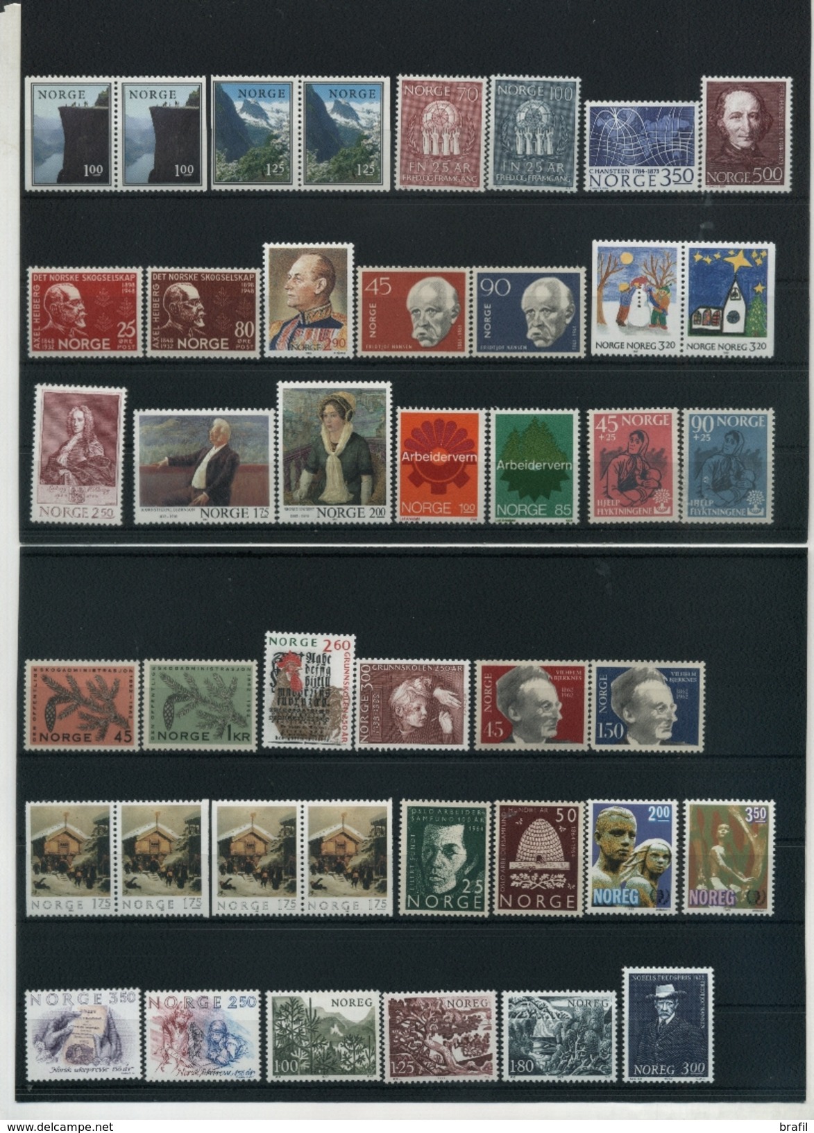 Norvegia, Lotto Serie Complete Nuove (**) Valore Catalogo Oltre Euro 200,00 - Colecciones