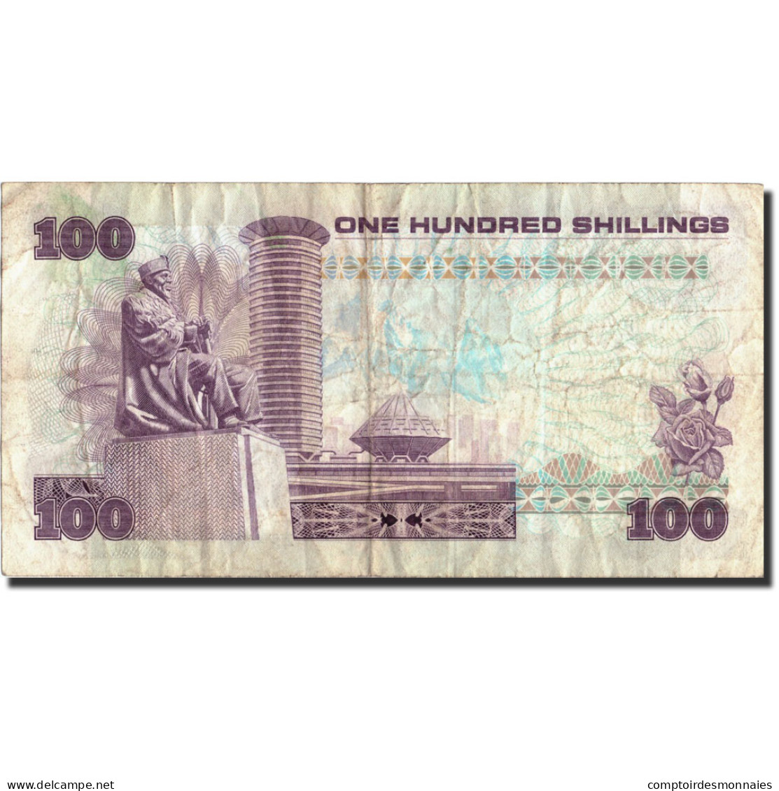 Billet, Kenya, 100 Shillings, 1987, 1978-07-01, KM:23e, TB - Kenya