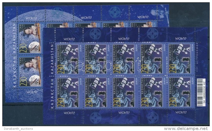 ** 2009 Europa CEPT Csillag&aacute;szat Kis&iacute;vsor Mi 641-642 - Altri & Non Classificati