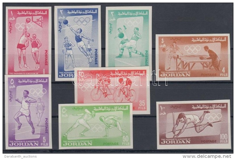 ** 1964 Ny&aacute;ri Olimpia, Toki&oacute; V&aacute;gott Sor Mi 437 B-444 B - Altri & Non Classificati