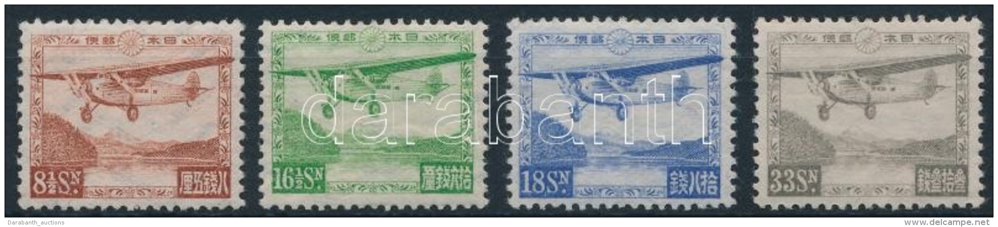 * 1929 Rep&uuml;lÅ‘ Sor Mi 195-198 - Altri & Non Classificati