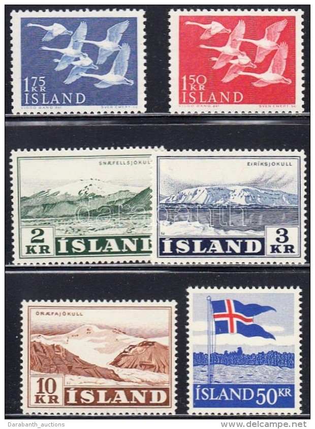 ** 1956-1958 Mi 312-313 + 316-318 + 328 - Altri & Non Classificati