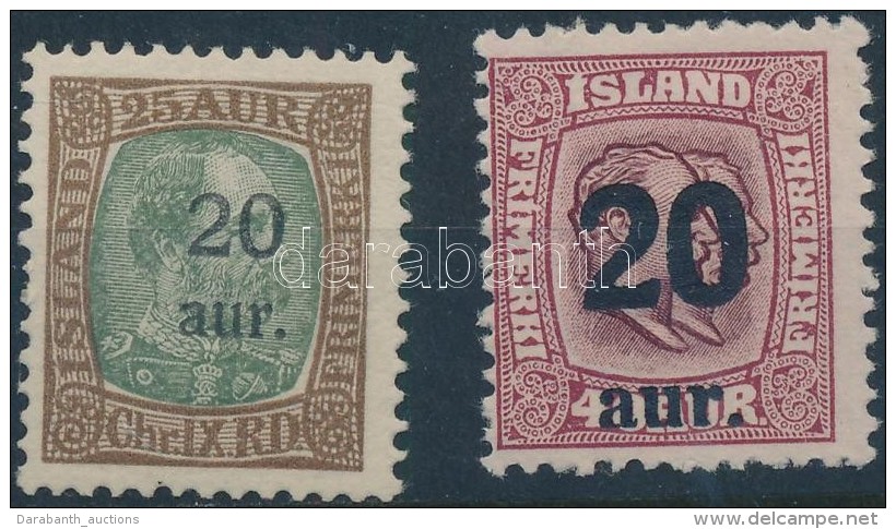 * 1921 Mi 106, 109 - Andere & Zonder Classificatie