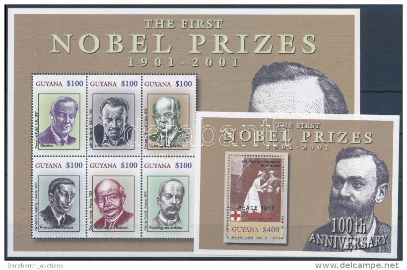 ** 2002 Nobel-d&iacute;jasok Kis&iacute;vsor + 3 Blokk Mi 7357-7368 + 728-730 - Altri & Non Classificati