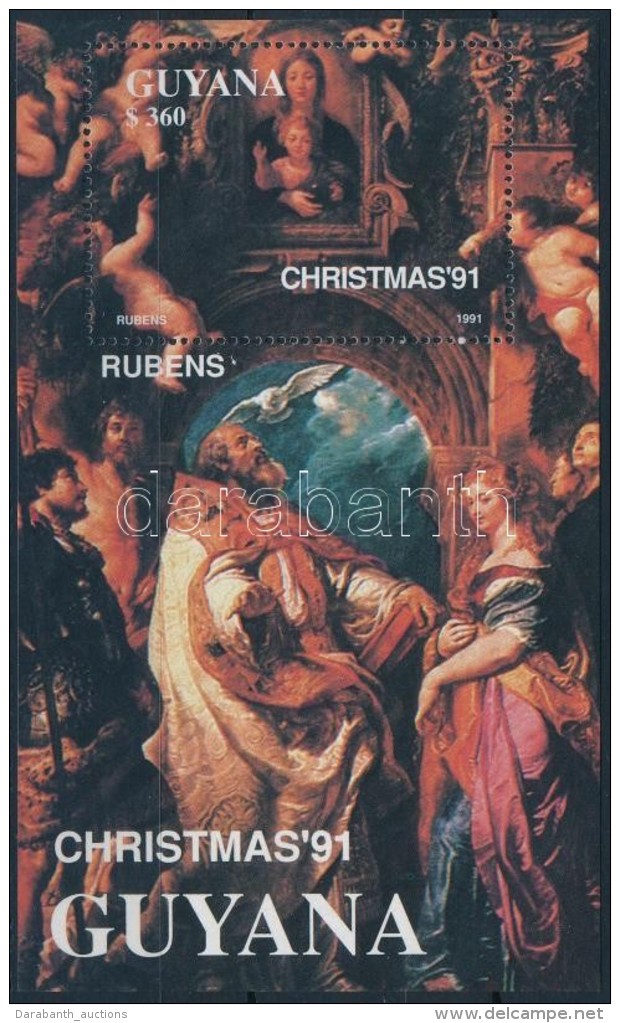 ** 1991 Rubens Festm&eacute;ny Blokk Mi 160 - Altri & Non Classificati