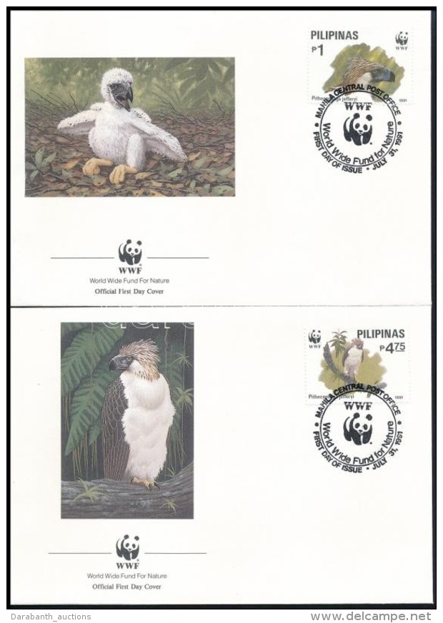 1991 WWF Sas Sor Mi 2038-2041 4 Db CM-en - Altri & Non Classificati