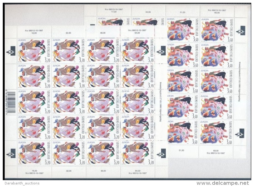 ** 1998 Europa CEPT Nemzeti &uuml;nnepek Kis&iacute;v Sor Mi 1432-1433 - Altri & Non Classificati