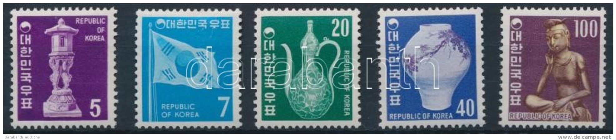 ** 1969 Forgalmi Sor Mi 654-658 - Altri & Non Classificati