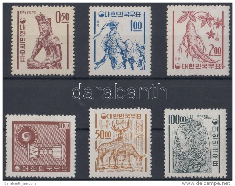 ** 1963 Forgalmi &eacute;rt&eacute;kek Mi 383-385, 388, 391-392 - Sonstige & Ohne Zuordnung