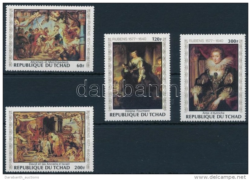 ** 1978 Rubens Festm&eacute;nyek Sor Mi 835-838 - Altri & Non Classificati