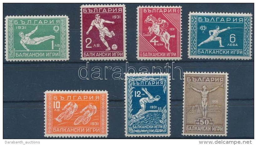 * 1931 Sport Sor Mi 242-248 - Altri & Non Classificati