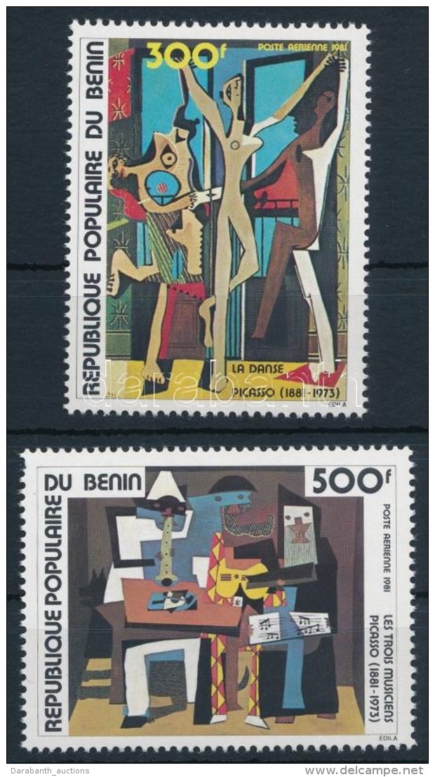 ** 1981 Picasso Sz&uuml;let&eacute;s&eacute;nek 100. &eacute;vfordul&oacute;ja Sor Mi 272-273 - Otros & Sin Clasificación