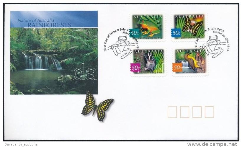 2003 Forgalmi &ouml;ntapad&oacute;s Sor Mi 2241-2244 FDC-n - Altri & Non Classificati