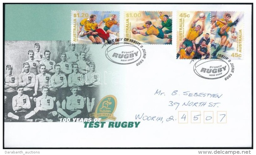 1999 R&ouml;gbi Sor Mi 1825-1828 FDC-n - Altri & Non Classificati