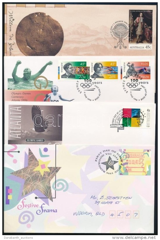 1996 4 Klf FDC - Altri & Non Classificati