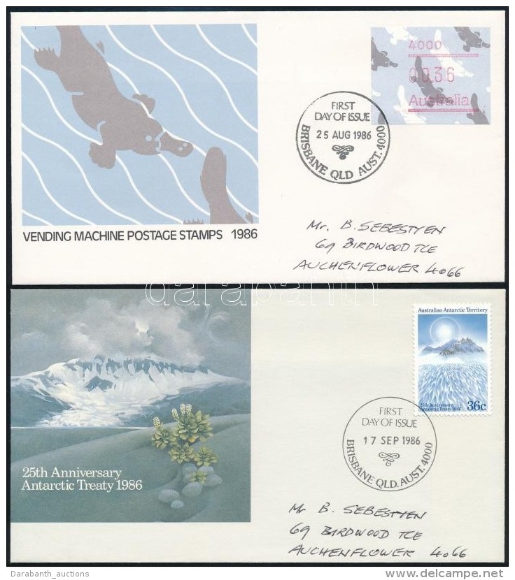 1986 4 Klf FDC - Otros & Sin Clasificación