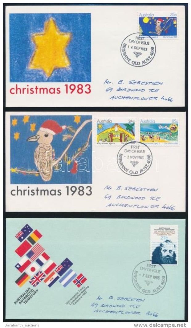 1983 7 Klf FDC - Otros & Sin Clasificación