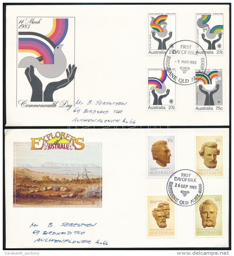 1983 4 Klf FDC - Andere & Zonder Classificatie