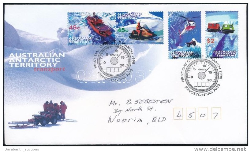 1998 K&ouml;zleked&eacute;s Sor Mi 115-118 FDC-n - Altri & Non Classificati