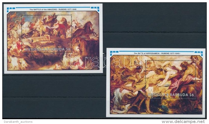 ** 1991 Rubens Festm&eacute;ny Blokksor Mi 193-194 - Altri & Non Classificati