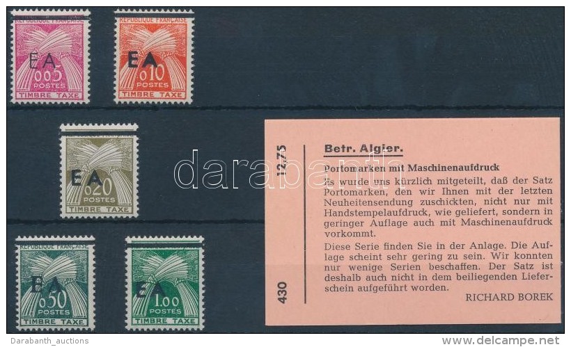 ** 1962 Port&oacute; Mi 54-58 - Otros & Sin Clasificación