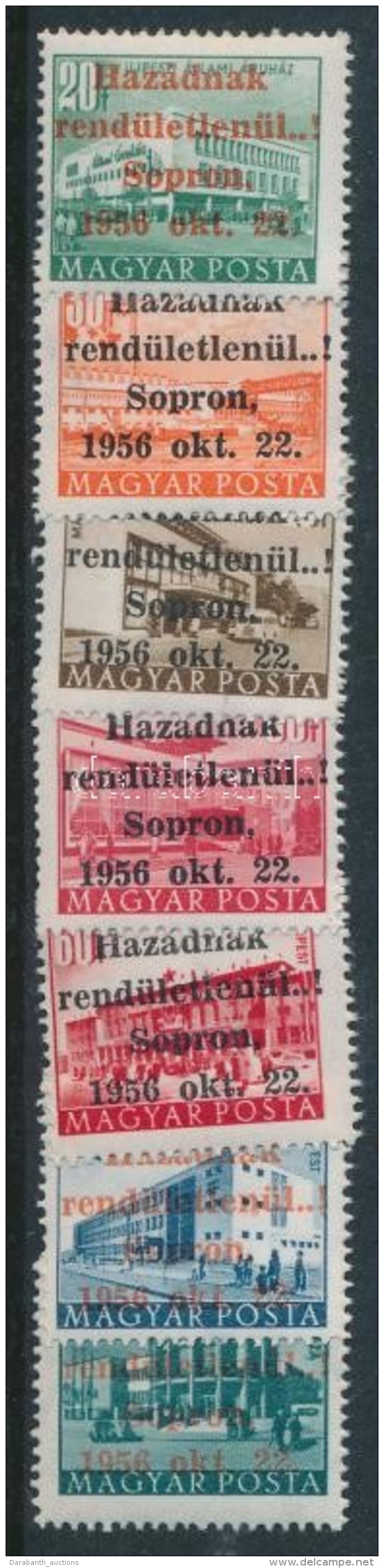 ** 1956 Kis Sopron Sor (12.000) - Andere & Zonder Classificatie