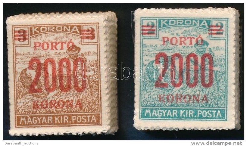 (*) 1921/1925 Kiseg&iacute;tÅ‘ Port&oacute; 2000K/2K &eacute;s 2000K/3K B&uuml;ndlikben (45.000) - Otros & Sin Clasificación