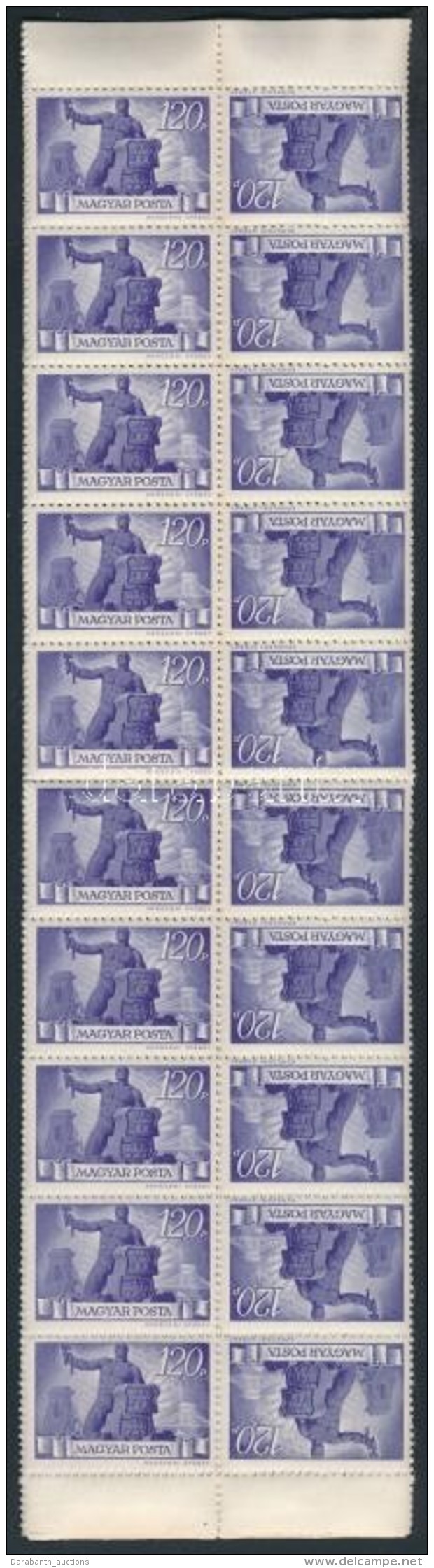 ** 1945/1946 &Uacute;jj&aacute;&eacute;p&iacute;t&eacute;s 120P 6 Db 20-as T&ouml;mb Ford&iacute;tott... - Otros & Sin Clasificación