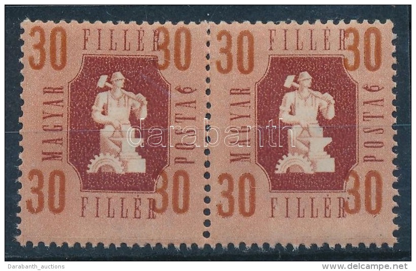 ** 1946 Forint-fill&eacute;r 30f P&aacute;r, A Sz&ouml;vegre Tol&oacute;dott &eacute;rt&eacute;ksz&aacute;mmal - Otros & Sin Clasificación