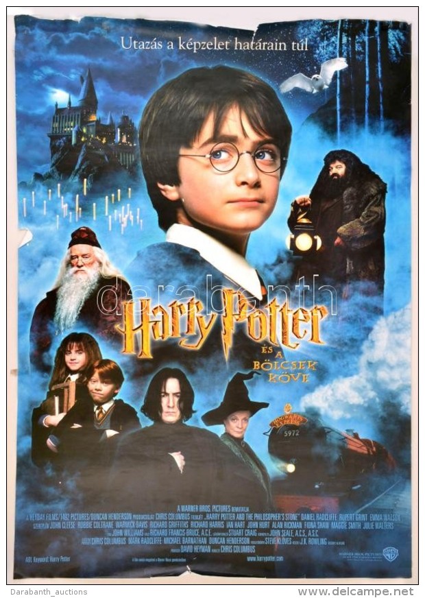 2001 Harry Potter &eacute;s A B&ouml;lcsek K&ouml;ve, Filmplak&aacute;t, Sz&eacute;lein&eacute;l Kis... - Altri & Non Classificati