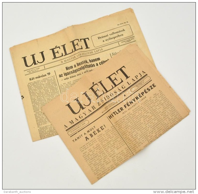 1950-1967 &Uacute;j &Eacute;let, A Magyar Izraelit&aacute;k Lapja 2 Sz&aacute;ma: VI. &eacute;vf. 17. &eacute;s... - Andere & Zonder Classificatie