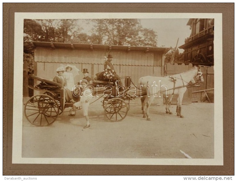 1914 Az Utols&oacute; B&eacute;k&eacute;s S&eacute;takocsiz&aacute;s A Nagy H&aacute;bor&uacute; ElÅ‘tt, 1914. VI.... - Altri & Non Classificati